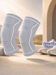 1 Piece Of Anti-Slip Knee Pads, Elastic Fitness Knee Pads. - Multicolor - View 1