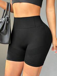 Dewbera Dewbera Women's Solid Color Pleated Casual Athleisure Dallas Cowboy Cheerleader Modest Versatile Daily Gym Travel Sports Shorts Black Summer - Black - View 5