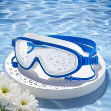 Large Frame Transparent Design Swimming Goggles For Water Sports, Swimming, Beach, Pool, Water Activities - Multicolor - View 8