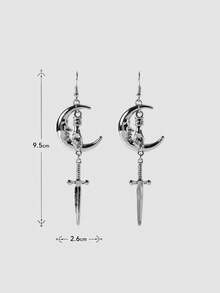 MortiRose Women's Earrings - Antique Silver - View 7