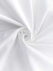 GlowEve CURVE Falda blanca elegante de talla grande para ir al trabajo - Blanco - Ver 5