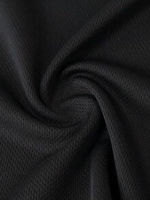 Coreblaze Camiseta sin mangas deportiva con capucha y cordón para hombre para fitness diario - Negro - Ver 3