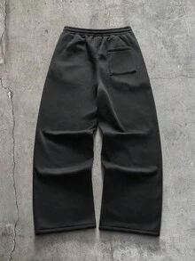 AXEPEAK Men's Fashion Hoodie & Sweatpants Set - Black - View 12