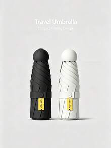輕巧便攜折疊傘，遮陽防雨雙用，防紫外線遮陽傘 - 彩色 - 查看 2