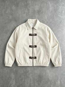 PAVTROS Men's Casual Versatile Jacket, Autumn - Beige - View 3