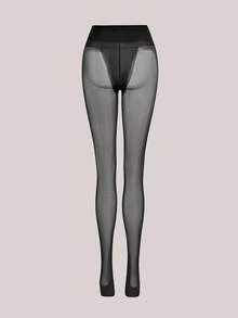 Veilyse Celana Ketat Wanita Tipis - Hitam - View 3
