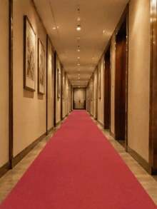 Karpet merah dengan lebar mulai dari 1 meter hingga 1,2 meter hingga 1,5 meter, cocok untuk kamar mandi, acara luar ruangan, pernikahan, pembukaan, perayaan, dan acara lainnya, serta dapat disambung sesuai kebutuhan. - View 6