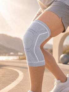 1 Piece Of Anti-Slip Knee Pads, Elastic Fitness Knee Pads. - Multicolor - View 4