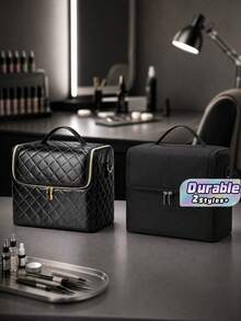 New Style Tattoo Embroidery Tool Case Large Capacity Portable Cosmetic Bag Multi-Layer Multi-Functional Manicure And Eyelash Makeup Case For Outdoor Use - Multicolor - View 1
