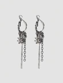 MortiRose Sepasang Anting-Anting Bohemian Bergaya Retro Gothic yang Keren - anting anting antik - View 1