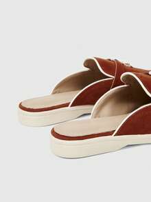 Sleekvia Lockdown Orange Women's Mules Loafers - Orange - View 8