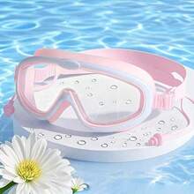 Large Frame Transparent Design Swimming Goggles For Water Sports, Swimming, Beach, Pool, Water Activities - Multicolor - View 2