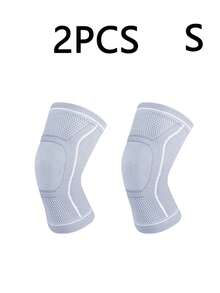 1 Piece Of Anti-Slip Knee Pads, Elastic Fitness Knee Pads. - Multicolor - View 9
