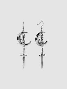 MortiRose Women's Earrings - Antique Silver - View 5