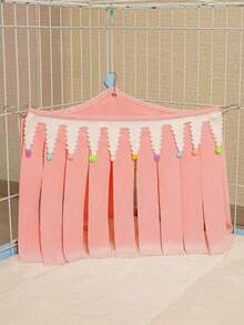 New Product Hamster Escape Shelter Rabbit Dutch Pig Guinea Pig Triangular Tassel Shelter. - multicolor - View 9