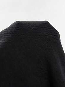 Resyla Camiseta de tirantes de unicolor versátil para uso diario, estilo coreano para mujer - Negro - Ver 3