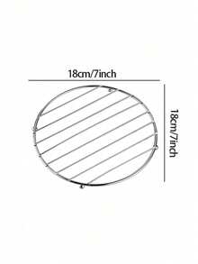 Haus Hana Round Square Stainless Steel Anti Scald Pad, Kitchen Insulation Table Sand Pot Pad, High Temperature Resistant Storage Pad - View 8