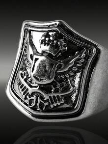 MortiRose Ring - Antique Silver - View 2