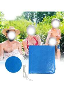 Cubierta de piscina azul a prueba de polvo & impermeable - A - Ver 6