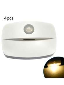 Motion Sensor Night Light, Indoor Cabinet Lighting, Suitable For Corridor, Stairs, Bathroom, Bedroom, Kitchen - Multicolor - View 7