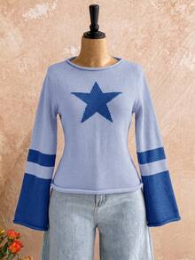 Soleia New Casual Vacation Western Beach Wedding Guest Attire, - Blue - View 5