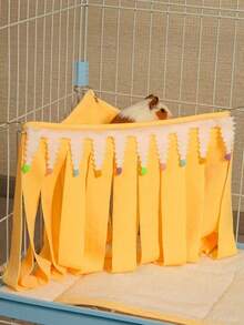 New Product Hamster Escape Shelter Rabbit Dutch Pig Guinea Pig Triangular Tassel Shelter. - multicolor - View 11