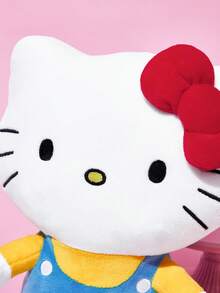 HELLO KITTY AND FRIENDS | SHEIN 1件裝可愛卡通貓咪毛絨玩偶，柔軟材質搭配精緻刺繡，可擺放在沙發或車內作為裝飾，適合作為禮物 - 藍色 - 查看 5