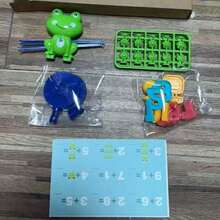 Frog Balance Scale Children's Learning Toys, Educational Games, For Counting, Color Recognition, With Answer Cards, Balance Scale Toys, Holiday Gifts - Multicolor - View 8