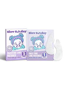 رقعات SlowSunday للخطوط الدقيقة للوجه 5 قطع، تحسن خطوط الابتسامة، K Beauty، مثالية للحفلات، مناسبة للصيف والخريف - Lifting - مشاهدة 6