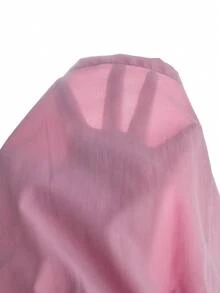 SHEIN 少女 2 入條紋亞麻感寬鬆梭織休閒短褲，海灘度假返校穿搭 - 彩色 - 查看 4