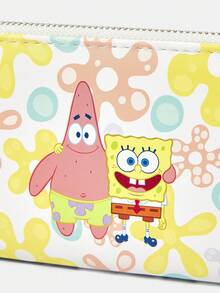 SpongeBob SquarePants | SHEIN Full Of White Background Pie Stars - White background - View 3