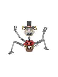 POKOJA LAND 3 Styles Optional Building Block Set Mechanical Spider Monster Dragon Boat Beast Model Bricks Kit Desktop Display Decor DIY Assembly Craft Toy Holiday Present - Multicolor - View 10