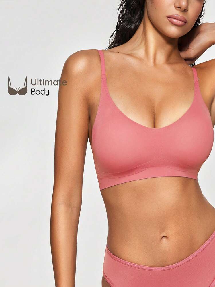 SHAPORA Women's Soft Versatile Comfortable Everyday Underwear - Coral Pink - View 4