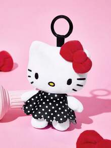 HELLO KITTY AND FRIENDS | SHEIN 1個可愛卡通貓吊飾，優雅時尚，可掛在包包與鑰匙上 - 白色 - 查看 3