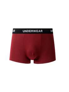 Provexi Provexi 11pcs/Set Men's Solid Color Boxer Briefs With Letter Waistband - Multicolor - View 7