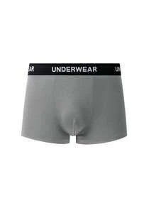 Provexi Provexi 11pcs/Set Men's Solid Color Boxer Briefs With Letter Waistband - Multicolor - View 5