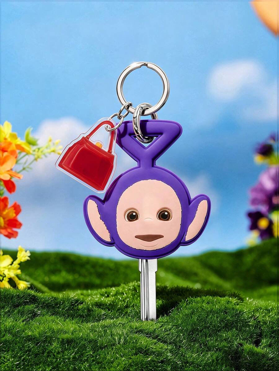 Teletubbies X SHEIN Llavero de - Morado - Ver 1