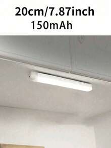 1 Motion Sensor Light, Usb Rechargeable Wireless Night Light, High Brightness, Suitable For Indoor Use, Ideal Smart Led Motion Sensor Lamp For Cabinets, Closets, Bedrooms, Kitchens, Stairs, Desks - White - View 19