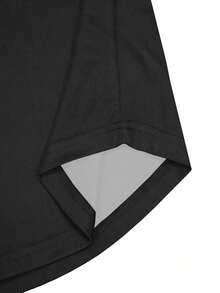 Acti Log Men's Letter Print Colorblock Hooded Sports Tank Top - Multicolor - View 5