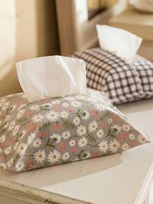 1-Piece Paper Towel Cover Paper Towel Bag Paper Drawing Bag Fabric Car Paper Bag Home Storage Paper Towel Bag - Multicolor - View 4