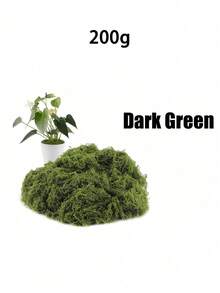 150/200/300/500/700g Realistic Artificial Moss Lawn, Lifelike Faux Moss For Micro Landscape Decor, Vivid Green Plant Turf, Perfect For Micro Landscapes, Greenery Lawns, Potted Plants, Windowsill Decor, - Multiple Styles - View 14