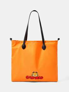 GARFIELD | SHEIN Women's Cartoon Printed Pattern Convenient Handbag - Cat -5 - View 4