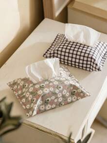 1-Piece Paper Towel Cover Paper Towel Bag Paper Drawing Bag Fabric Car Paper Bag Home Storage Paper Towel Bag - Multicolor - View 1