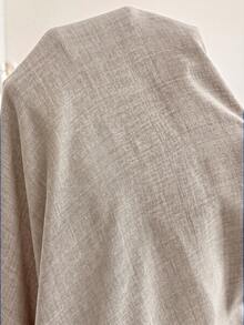 Plussiva Plus Size Maternity Casual Versatile Long Pants - Khaki - View 8