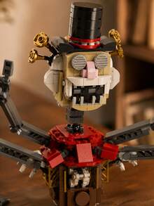 POKOJA LAND 3 Styles Optional Building Block Set Mechanical Spider Monster Dragon Boat Beast Model Bricks Kit Desktop Display Decor DIY Assembly Craft Toy Holiday Present - Multicolor - View 8