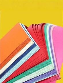 60 Sheets A4 Cardboard, 30 Color Handmade Colored Hard Cardboard, Children's And Student Enlightenment Teaching Materials, Paper Learning Supplies Back To School - Multicolor - View 8