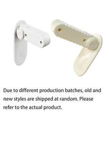 1/2/3/5pcs Multi-Functional Pet Safety Door Locks, No Drilling Required To Protect Pets, Suitable For Home, Bathroom, Office Decor, Valentine's Day Gift - white - View 2