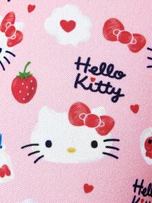 HELLO KITTY AND FRIENDS | SHEIN 1件裝可愛印花布製杯套，潛水布保溫材質，可重複使用，S/M/L三種尺寸，適用於不同盎司咖啡杯 - 粉色 - 查看 6