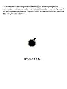 1pack Diamond Lens Film Lens Protection Ring/Shell Tempered Glass [Scratch Resistant] Metal Single Ring Camera Screen Protection Film Lens Cover Lens Protection Ring, Compatible With Iphone 17 And 17air - Silver - View 11