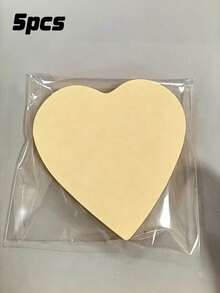 1/5/10/20pcs Heart-Shaped Stickers (100 Sheets Per Book), Compatible With Convenient Self-Adhesive Notepads, Notebooks And Journals, Ideal Stationery Accessories For Office And Study Use - A Must-Have Item For The Back-To-School Season. - multicolor - View 13